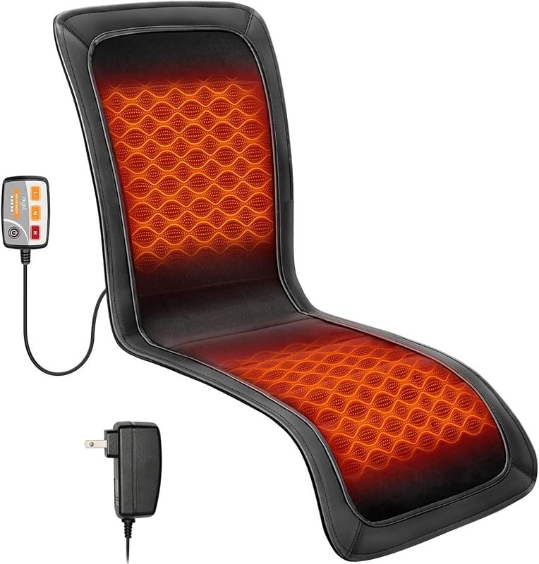 Longer Heated Seat Cover for Home and Office with Fast Heat to Relieve