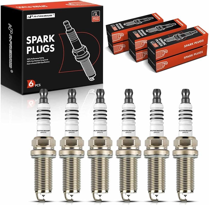 Iridium Platinum Spark Plugs Pack of 6 for Popular Models Including Ho
