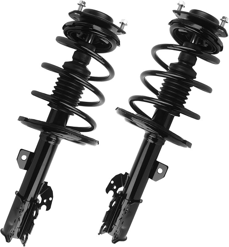 KUSATEC Front Struts with Coil Springs for Lexus ES350, Toyota Avalon,