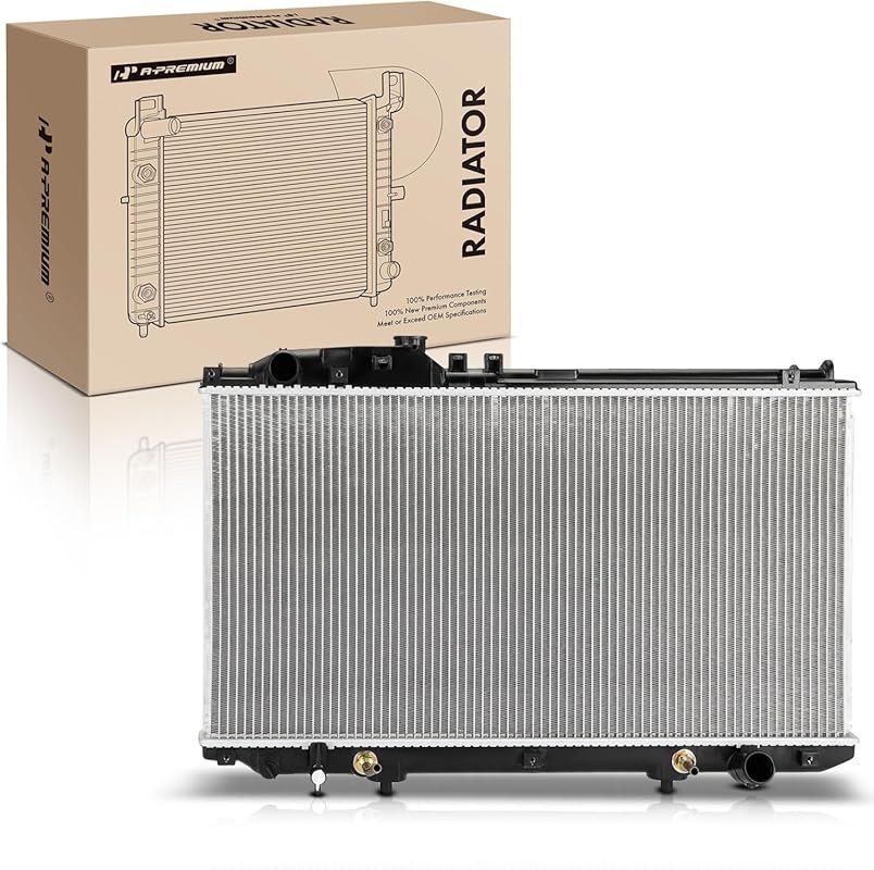 A-Premium Engine Coolant Radiator Assembly with Transmission Oil Coole