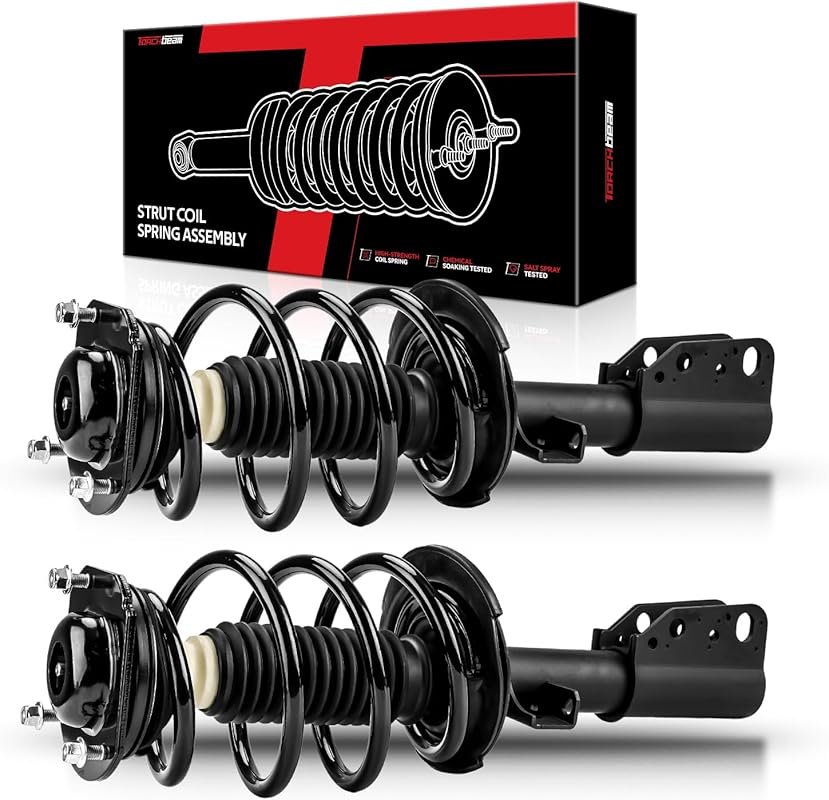 Torchbeam Front Shock Struts Replacement Complete Assembly Pair Fit fo