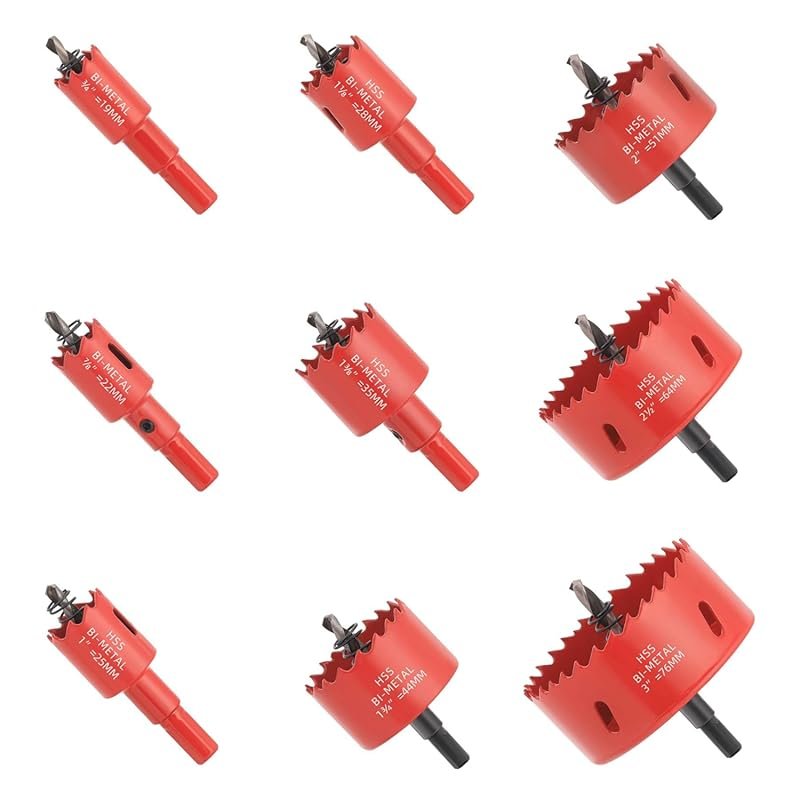 Bi-Metal Hole Saw Kit