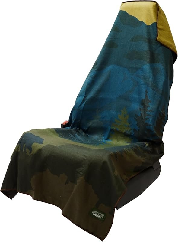 Sprints Athletic Running Towel, Full-Sized, Car Seat Cover - Performan