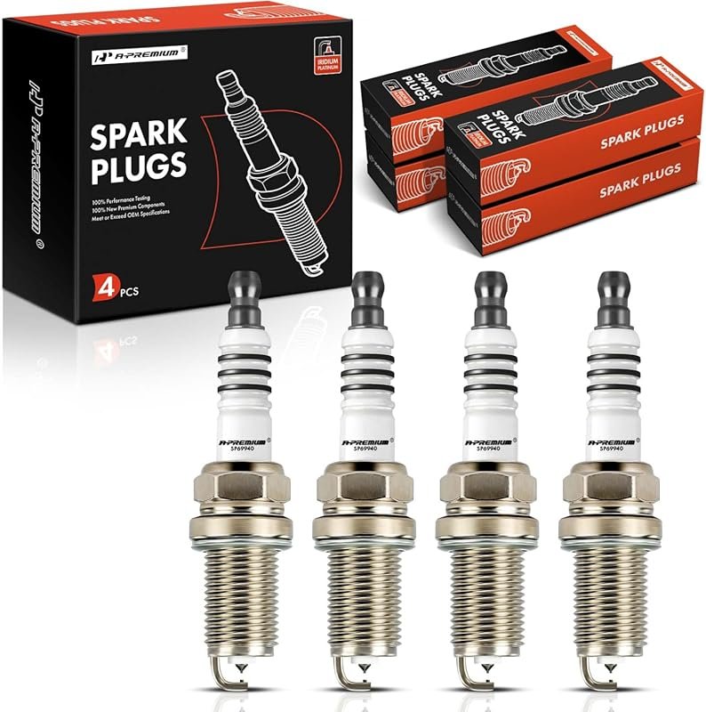 A-Premium Iridium Spark Plugs for Honda Element 2.4L 2003–2011 – Pack