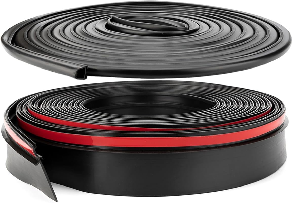 RV Slide Out Black Rubber 018