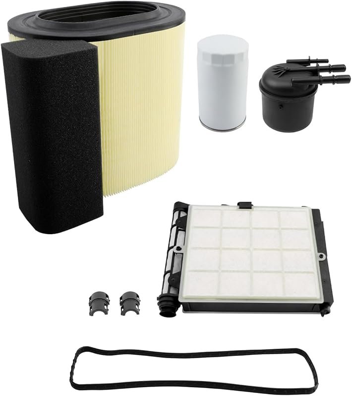 6.7L Powerstroke Diesel Filter Kit, Air Filter, Fuel Filter Element & 