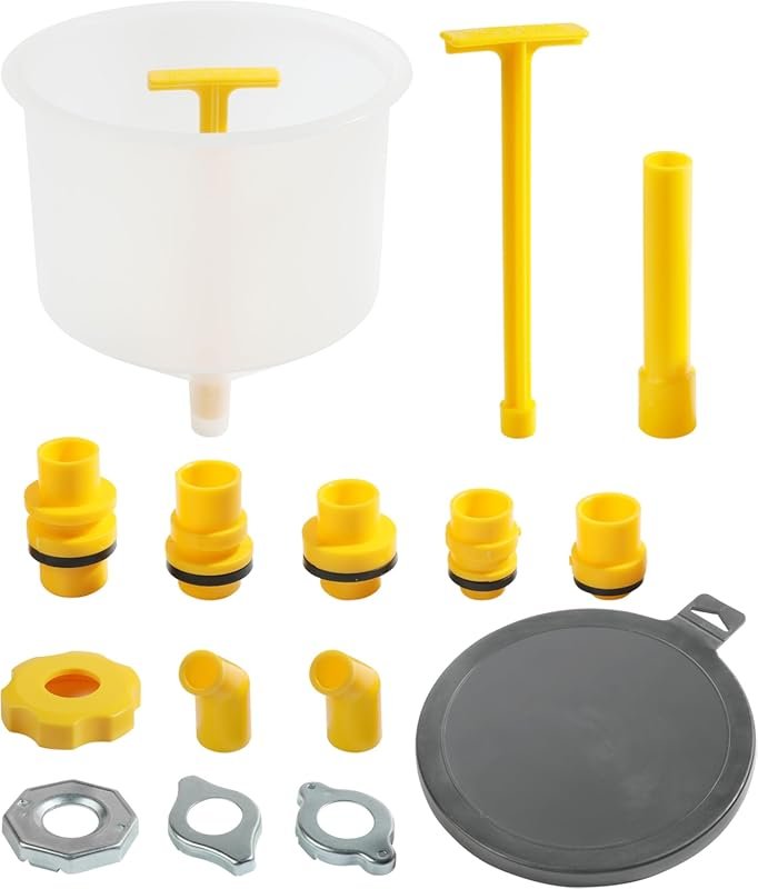 RACOONA Coolant Funnel Radiator Flush Kit - No Spill Car Accessories,
