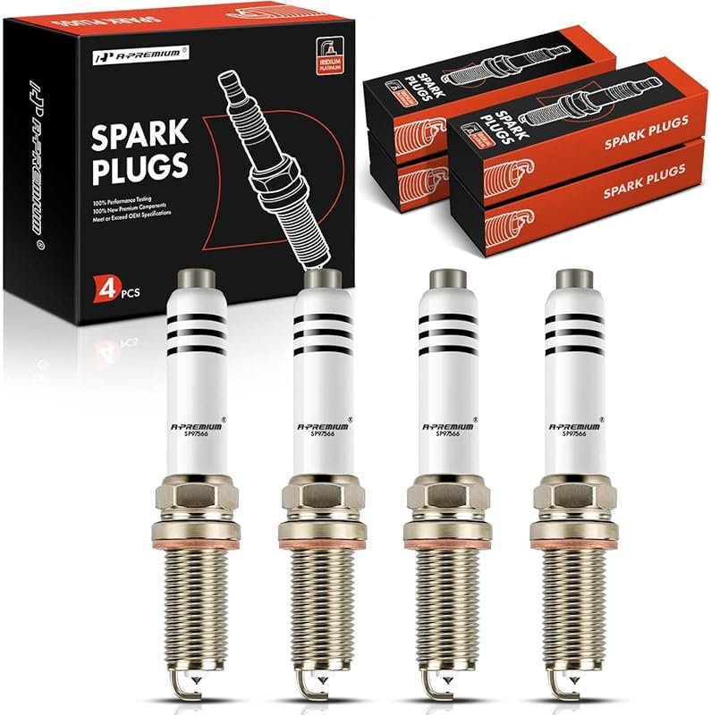 A-Premium Iridium Platinum Spark Plugs for Mercedes-Benz C300, E350, G