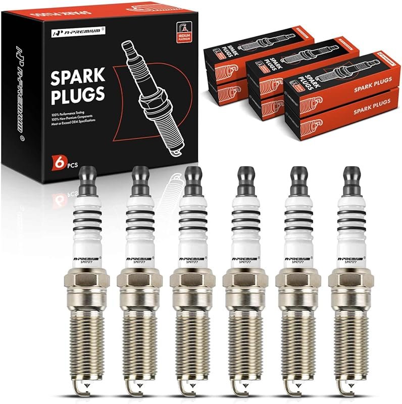 A-Premium Iridium Platinum Spark Plugs for Ford F-150, Explorer, and T