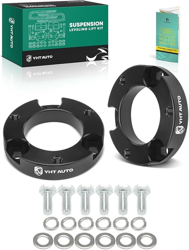 2-Inch Aluminum Strut Spacer Lift Kit for Toyota Tacoma and 4Runner wi