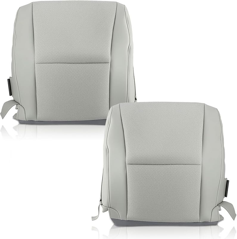 Autokay Gray Leather Bottom Seat Cover for Lexus RX350 2010-2015 – Dri