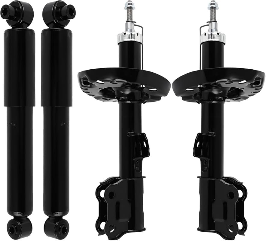 ECCPP Front & Rear Shocks Struts for 2010-2013 Kia Soul, 4-Piece Compl