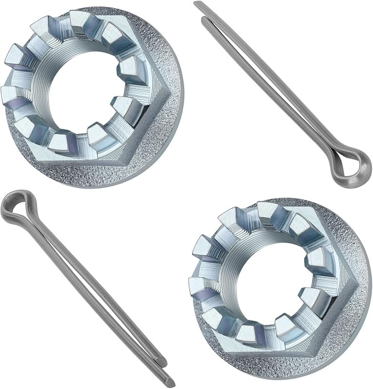 M MATI Rear Axle Nuts for Honda Rancher 420 Foreman 500 - 2 Piece Repl