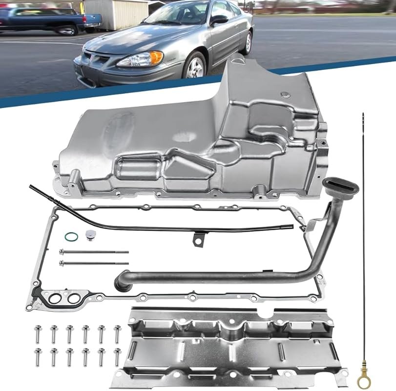 Aluminum oil pan swap kit for 1998-2002 Camaro and Firebird with LS en