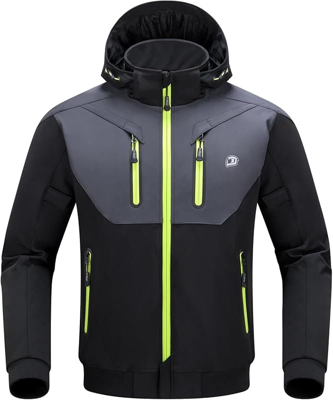 BORLENI winter motorcycle jacket for men: CE approved, thermal lined, 