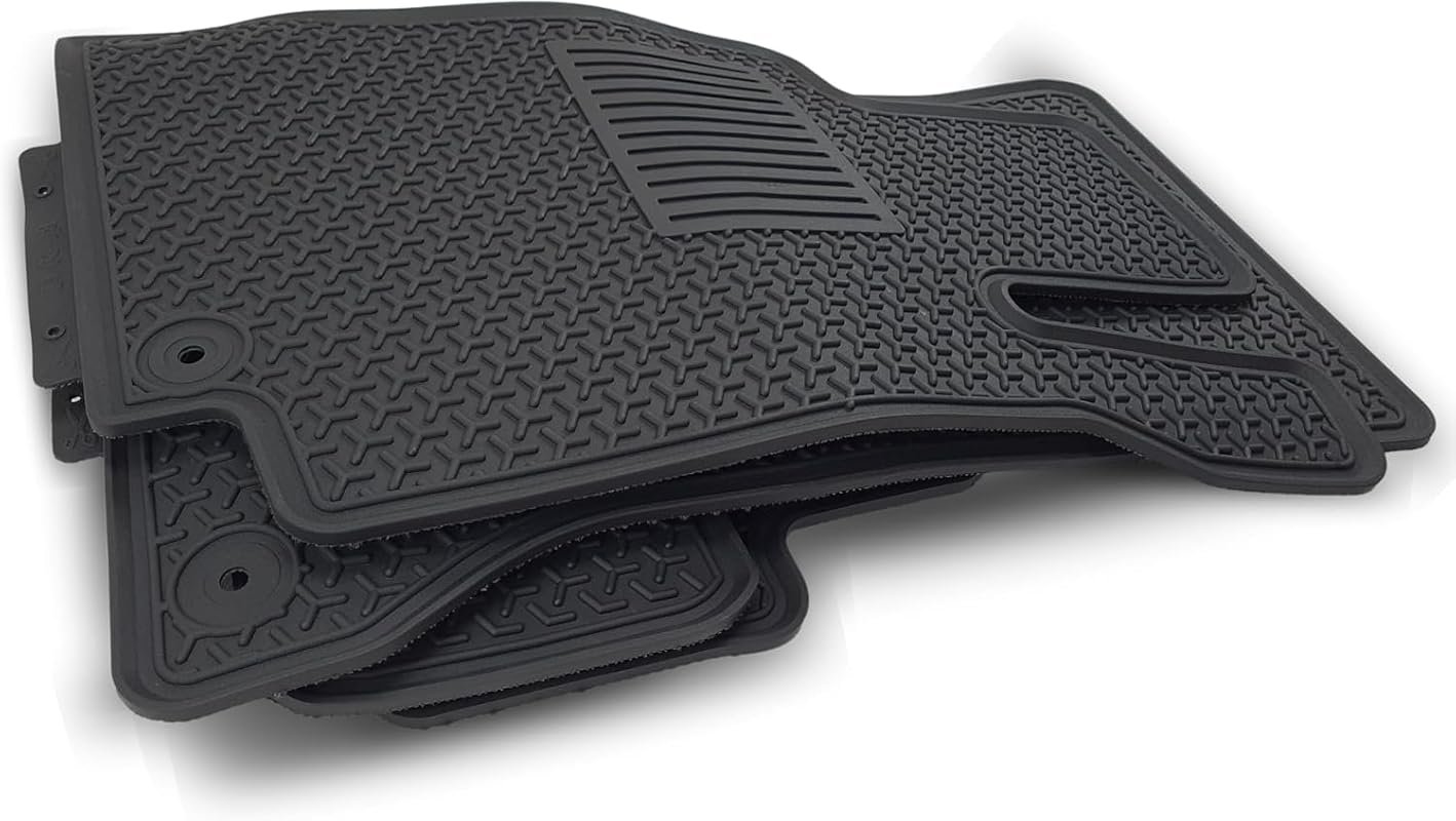Custom-Fit Rubber Floor Mats & Liners for 2020-2025 Mercedes GLE - Hea