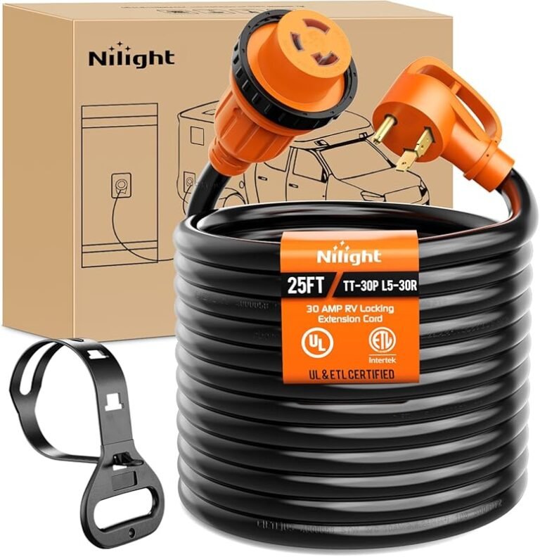 5 Best RV Extension Cord for 2026 – Expert Tested