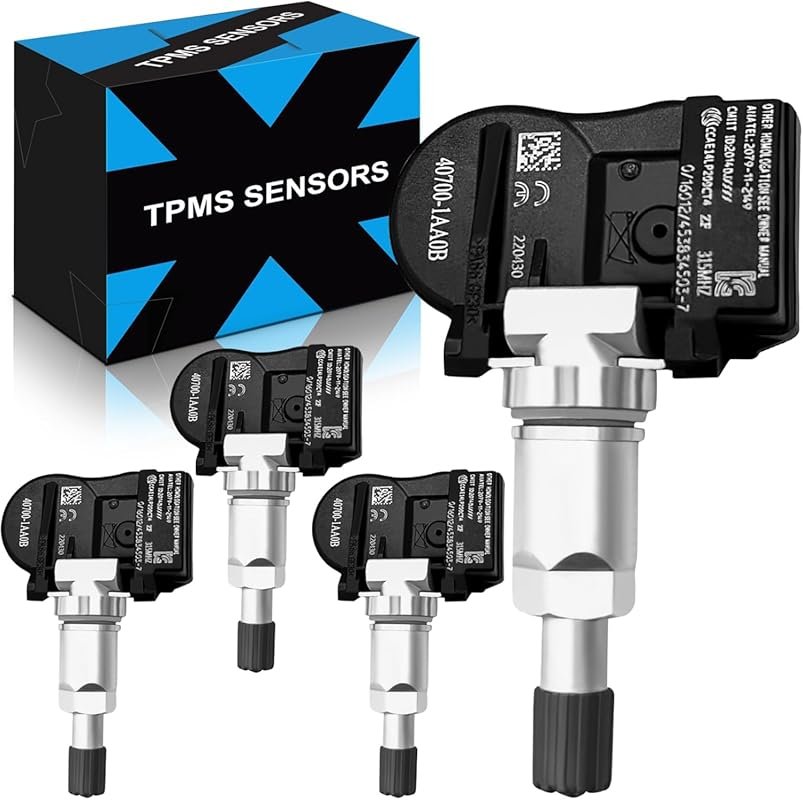 Pre-Programmed TPMS Sensors for Nissan Altima, Maxima, Pathfinder, and