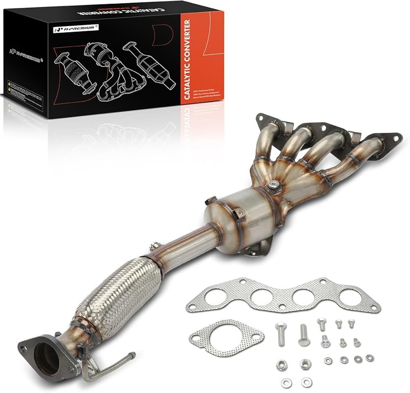 A-Premium Front Manifold Catalytic Converter Kit for 2012-2018 Ford Fo