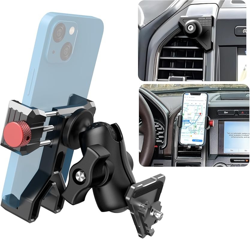 EASEORD Phone Mount for Ford F-150 2015-2020 – 360° Rotation Aluminum