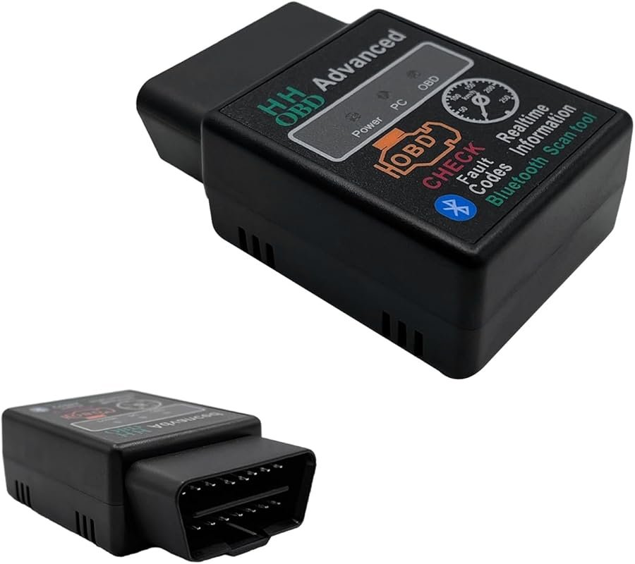 Bluetooth OBD2 Scanner Wireless Code Reader with App for iOS Android a