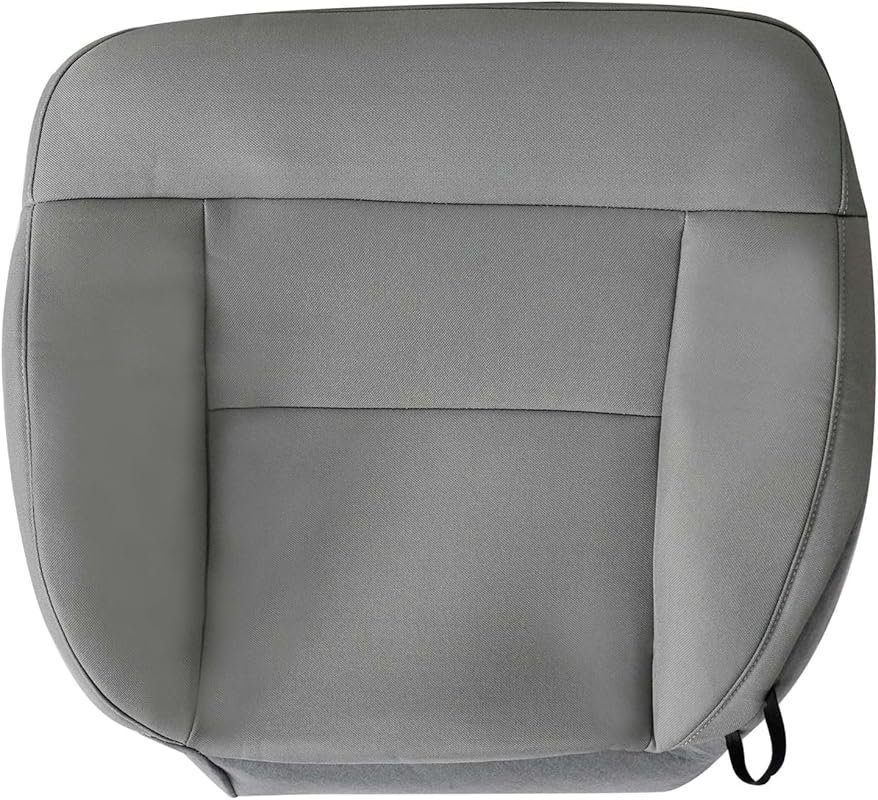 Front driver side bottom cloth seat cover in gray for Ford F-150 2004-