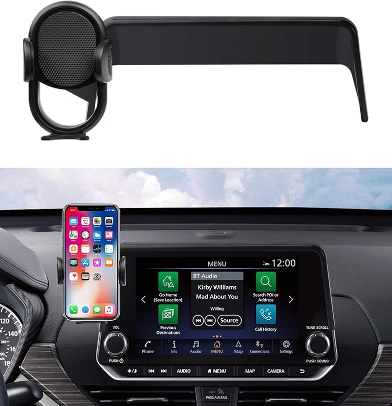 Autorder Car Phone Holder for Nissan Altima 2019-2025 – 360° Rotation,