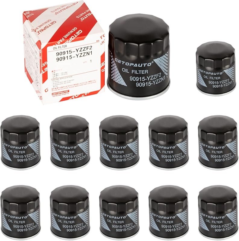90915-YZZF2 Engine Oil Filter Compatible with Toyota Corolla, Camry, P