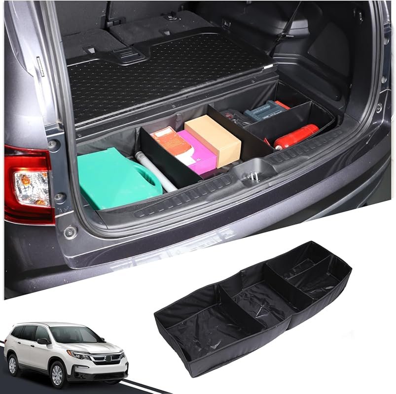 Portable Foldable Trunk Organizer for Honda Pilot 2016-2022 - Large Ca