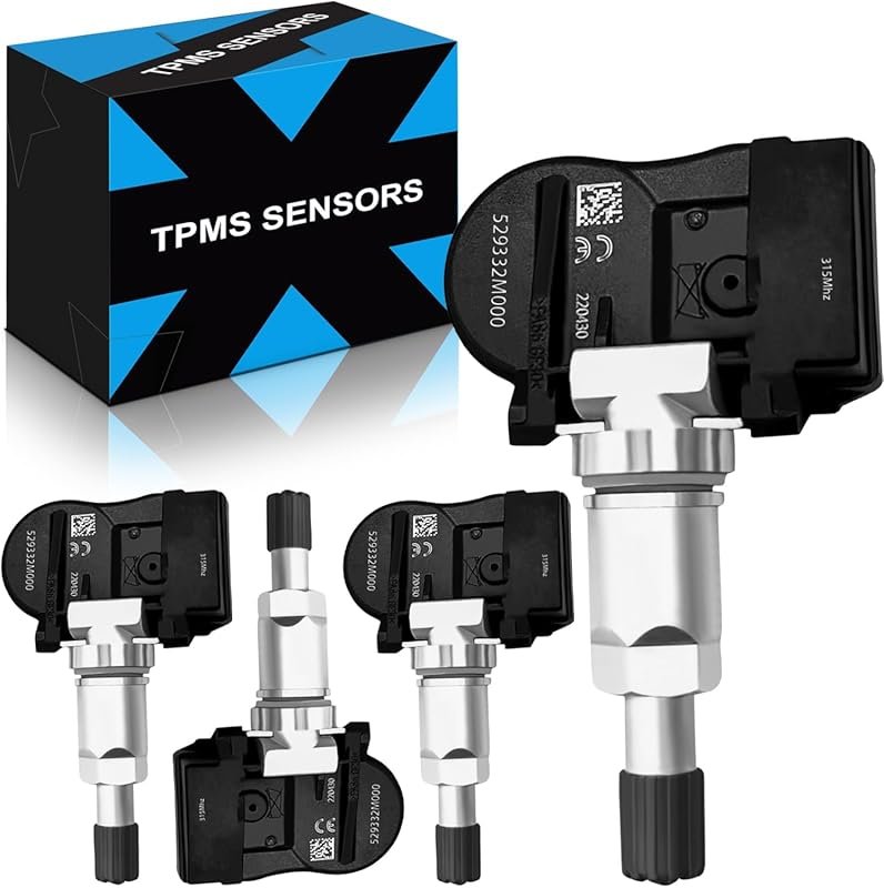 315MHz TPMS Sensor (4-Pack) Fits Hyundai Elantra GT Accent Sonata & Ki