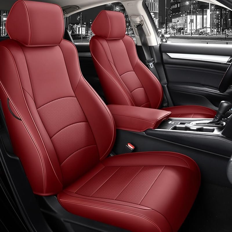 HKZ Custom Fit Car Seat Covers for Honda Accord LX 2018-2022: 5-Seat B