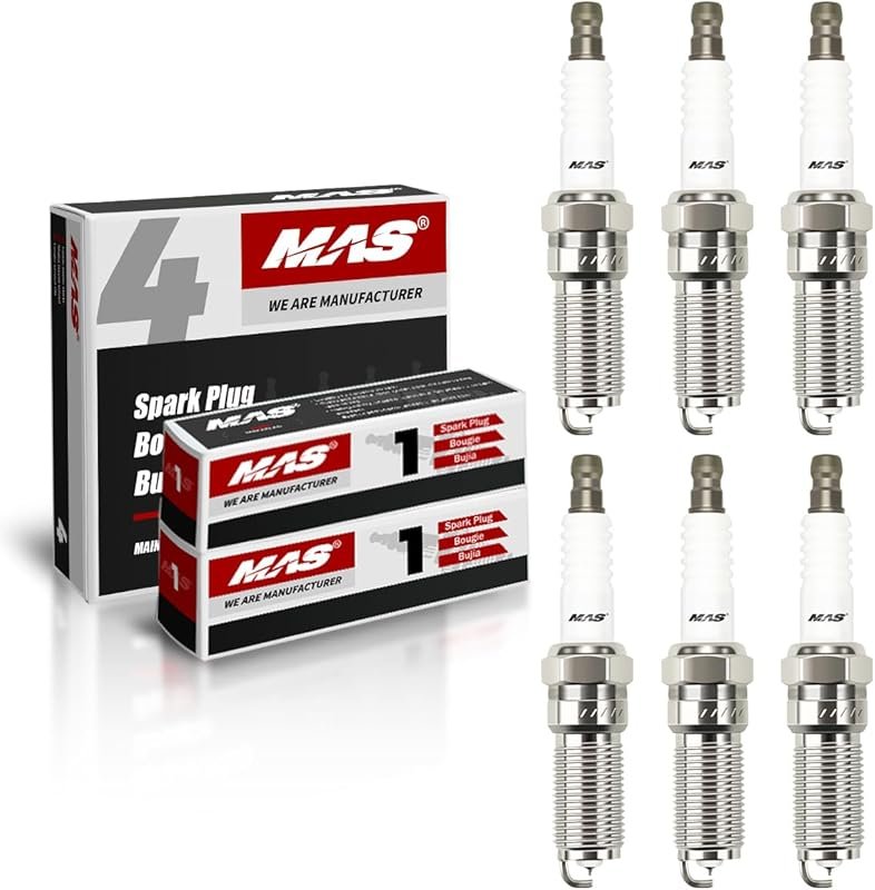 Set of 6 Iridium Spark Plugs for Cadillac SRX, CTS and Chevy, GMC Mode