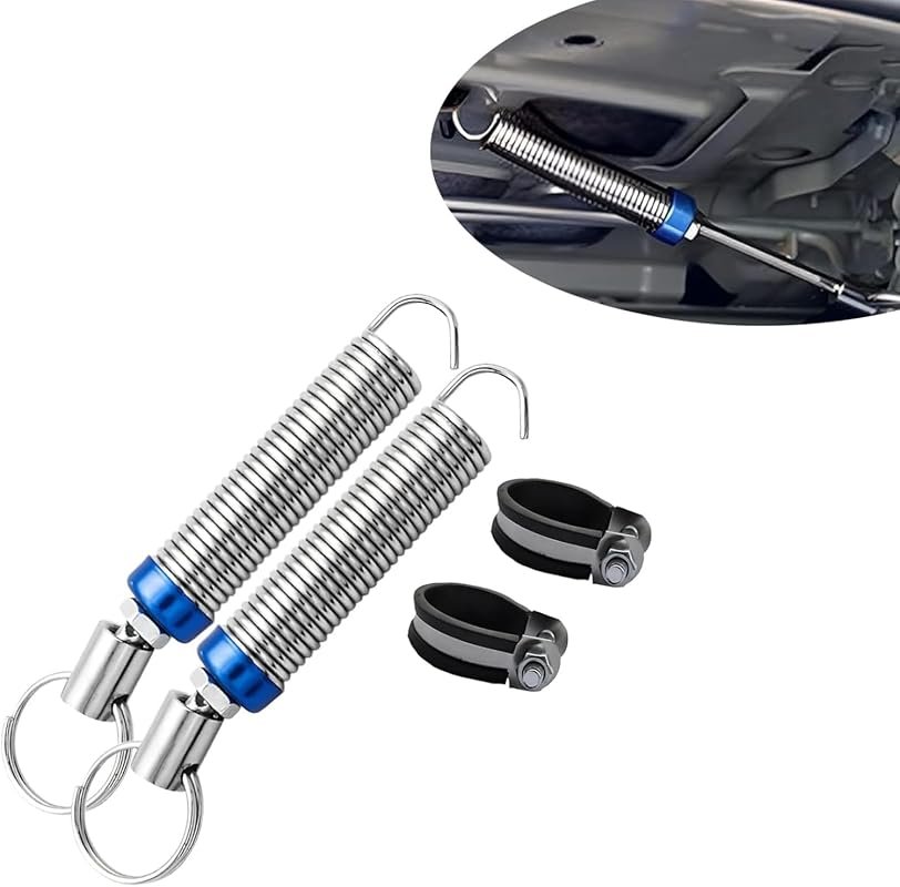 Adjustable Metal Trunk Lift Spring with Clamps for Universal Car and S