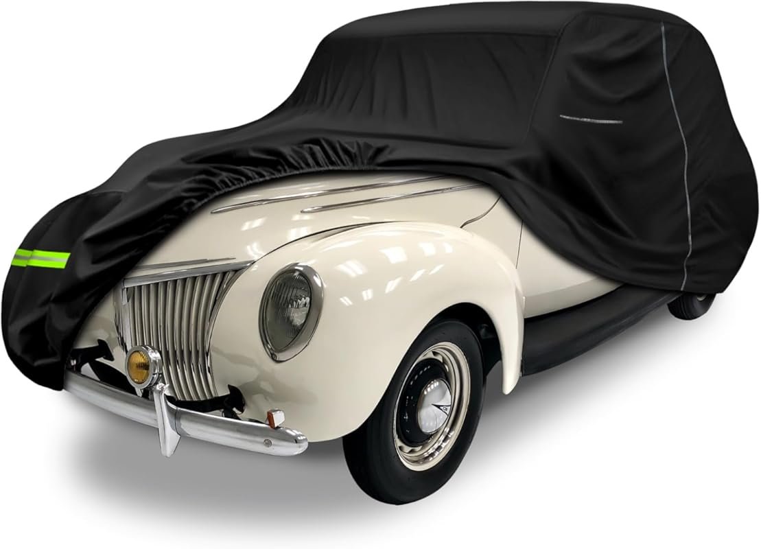 300D All Weather Waterproof Car Cover for 1937-1940 Ford Chevy Deluxe 