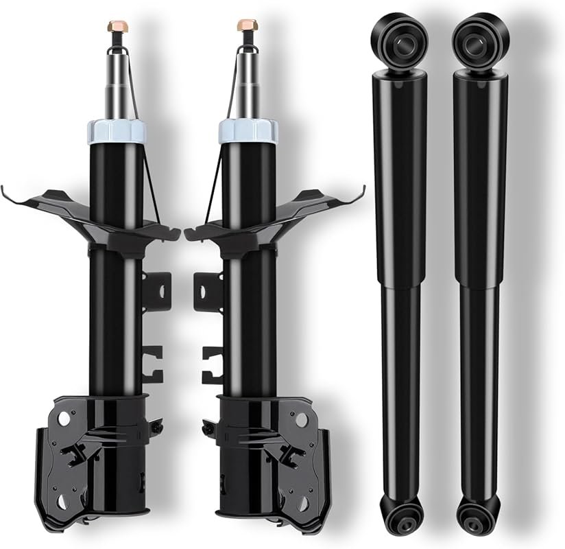 Front and rear shock absorbers for 1996-1998 Nissan Pathfinder and 199