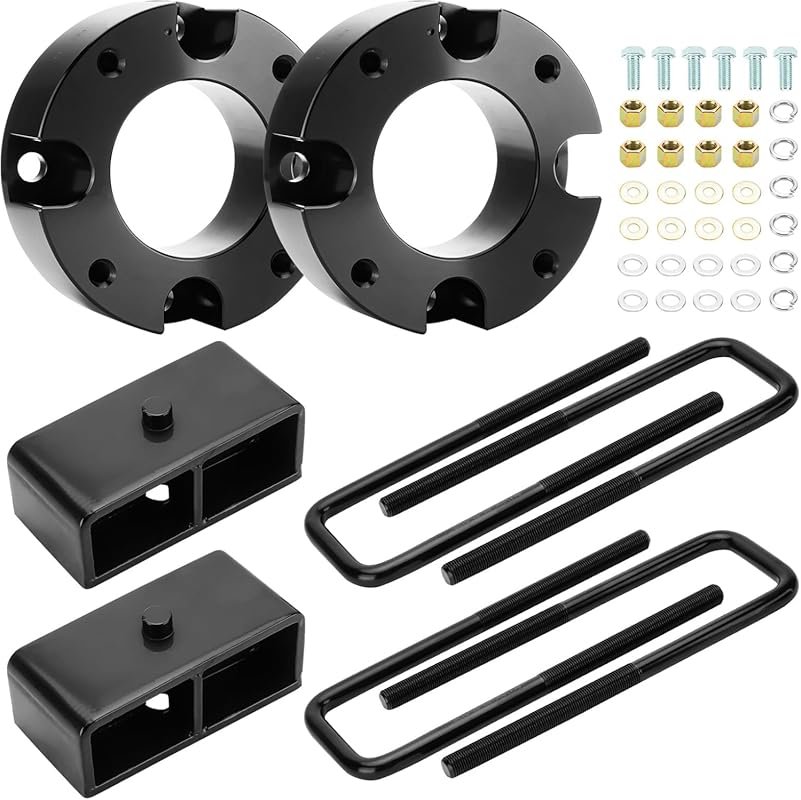 3-Inch Front and 2-Inch Rear Leveling Lift Kit for 2007-2021 Toyota Tu