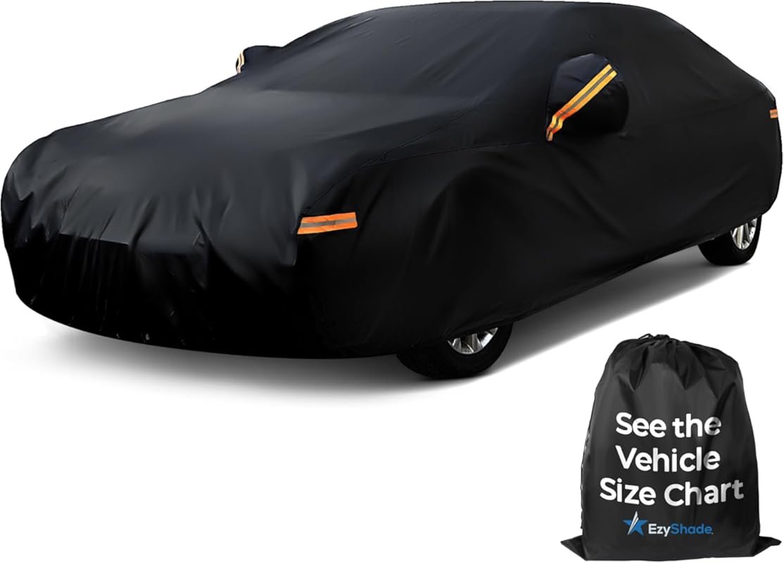 EzyShade 10-Layer Car Cover Waterproof All Weather Car Covers for Aut