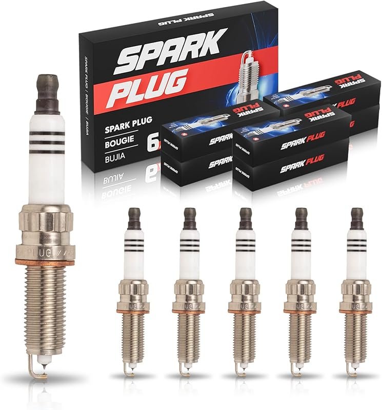 ENA Double Iridium Spark Plugs 6-Pack for Mercedes-Benz C300 and V6 Mo
