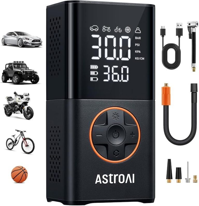 10 Best Portable Tire Inflators for Motorcycle 2026 | Expert Tested