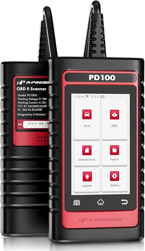 A-Premium PD100H OBD2 scanner for Honda/Toyota with full system resets