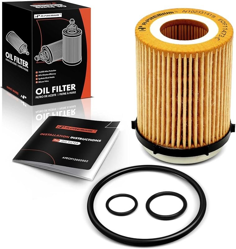 A-Premium Oil Filter with 10,000-Mile Protection for Mercedes-Benz C30