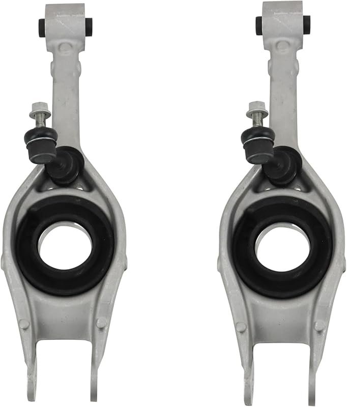 TRQ Rear Lower Control Arm Set for 2011-2016 Hyundai Sonata and Kia Optima