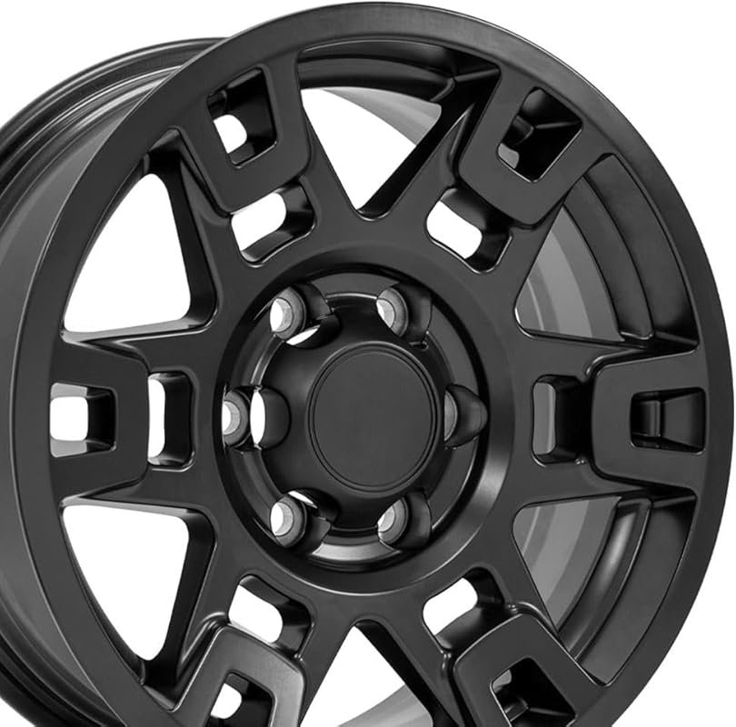 OE Wheels TY16B 17-Inch Matte Black Rim for Toyota 4Runner with TRD St