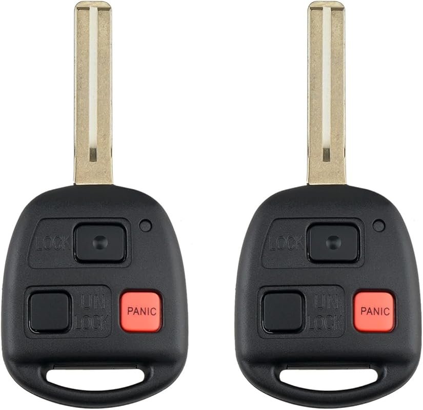 Fits Lexus RX300 2000-2003 Key Fob N14TMTX-1 312MHz 4C 3 Buttons (Set 