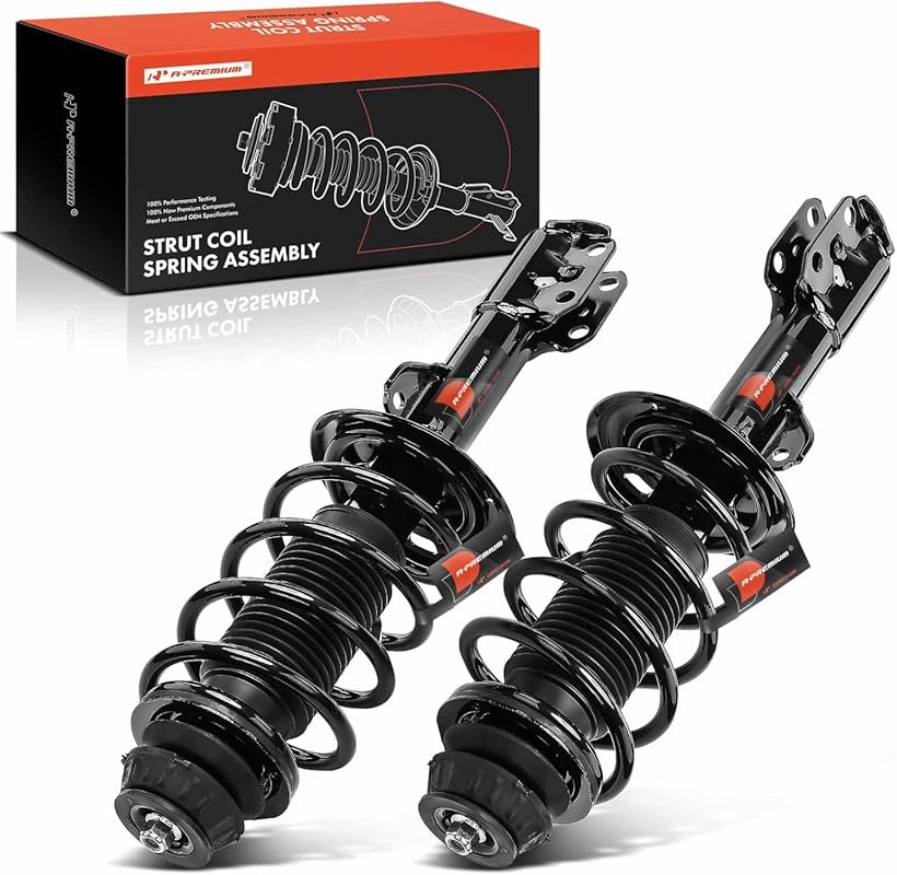 A-Premium Front Pair Complete Strut and Coil Spring Assembly for Toyot