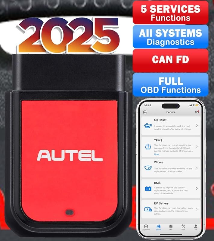 Autel MaxiAP AP2500 OBD2 Scanner with TPMS Reset for Over 45 Car Brand