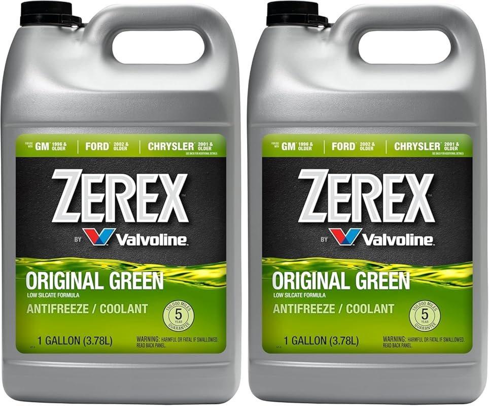 Zerex Original Green Low Silicate Concentrate Antifreeze/Coolant 1 GA,