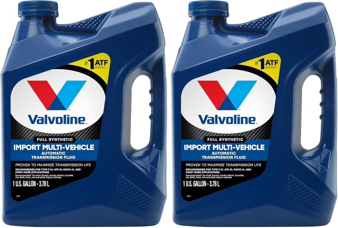 Valvoline Import Multi-Vehicle Full Synthetic ATF – 1 Gallon (Pack of 