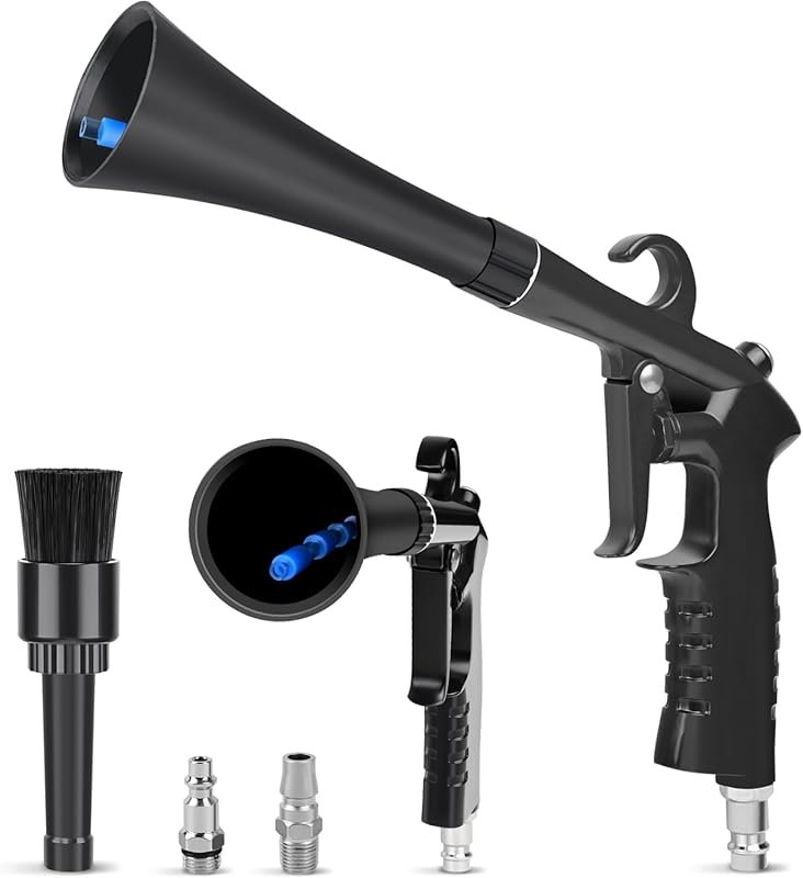Car Detailing Air Blow Gun for High-Pressure Cleaning and Blasting Dir