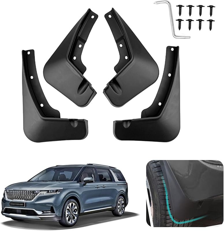 Custom Fit for Mud Flaps 2022 2023 2024 2025 Kia Carnival Mud Splash G